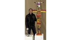 Michel_Derozier Sculpture_Objet 2b Grand totem